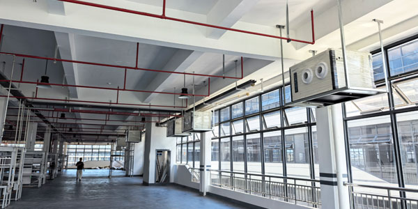 電動工具生產車間，制冷降溫工程項目